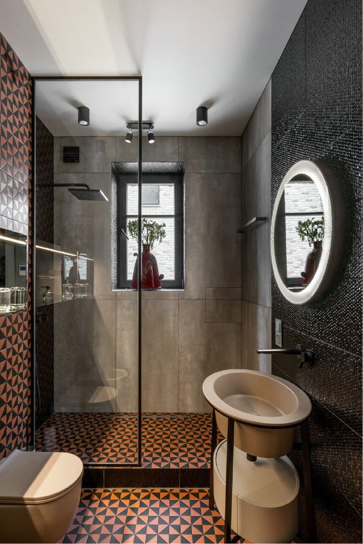 极具色彩魅力的工业风居所，个性十足的家装修效果图片_8