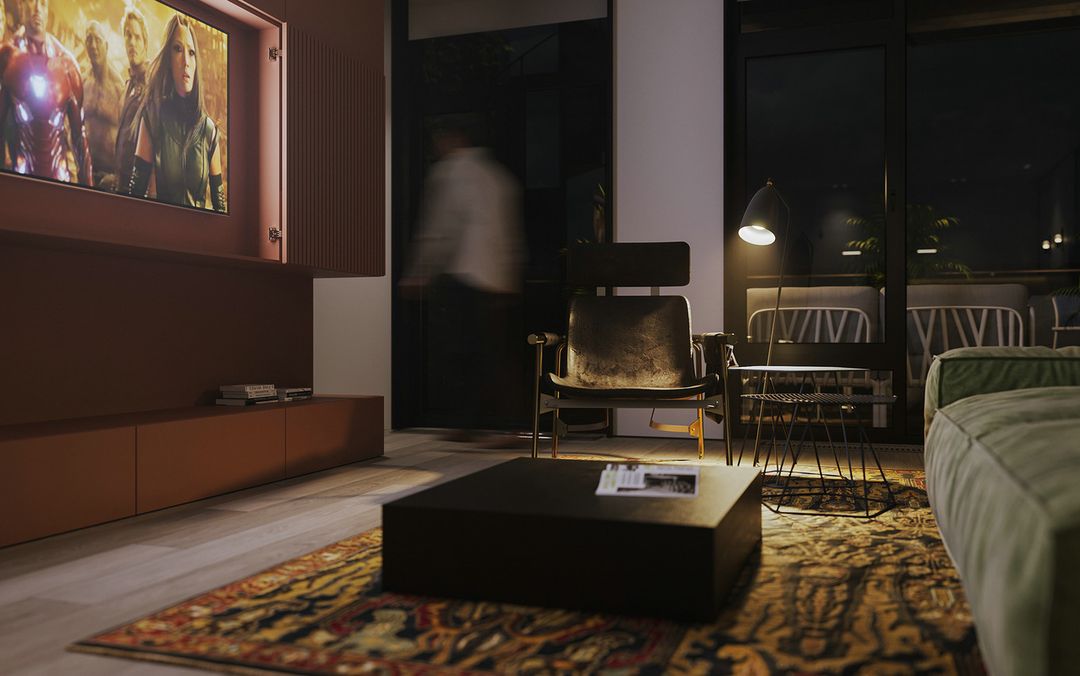 「家居设计」多彩新型北欧风公寓，充满创意与艺术感的独特设计装修效果图片_7