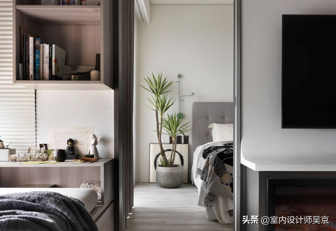 现代风单身小户型,空间里私藏旅行与生活的点滴装修效果图片_7