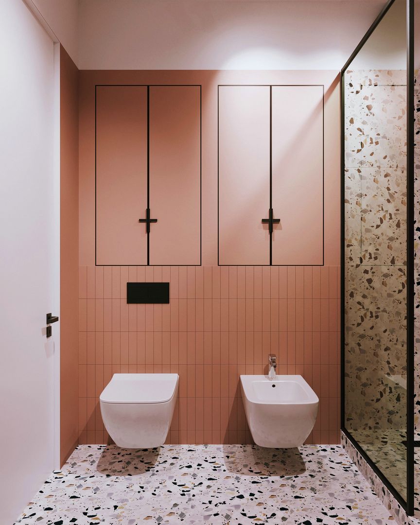 「家居设计」多彩新型北欧风公寓，充满创意与艺术感的独特设计装修效果图片_22