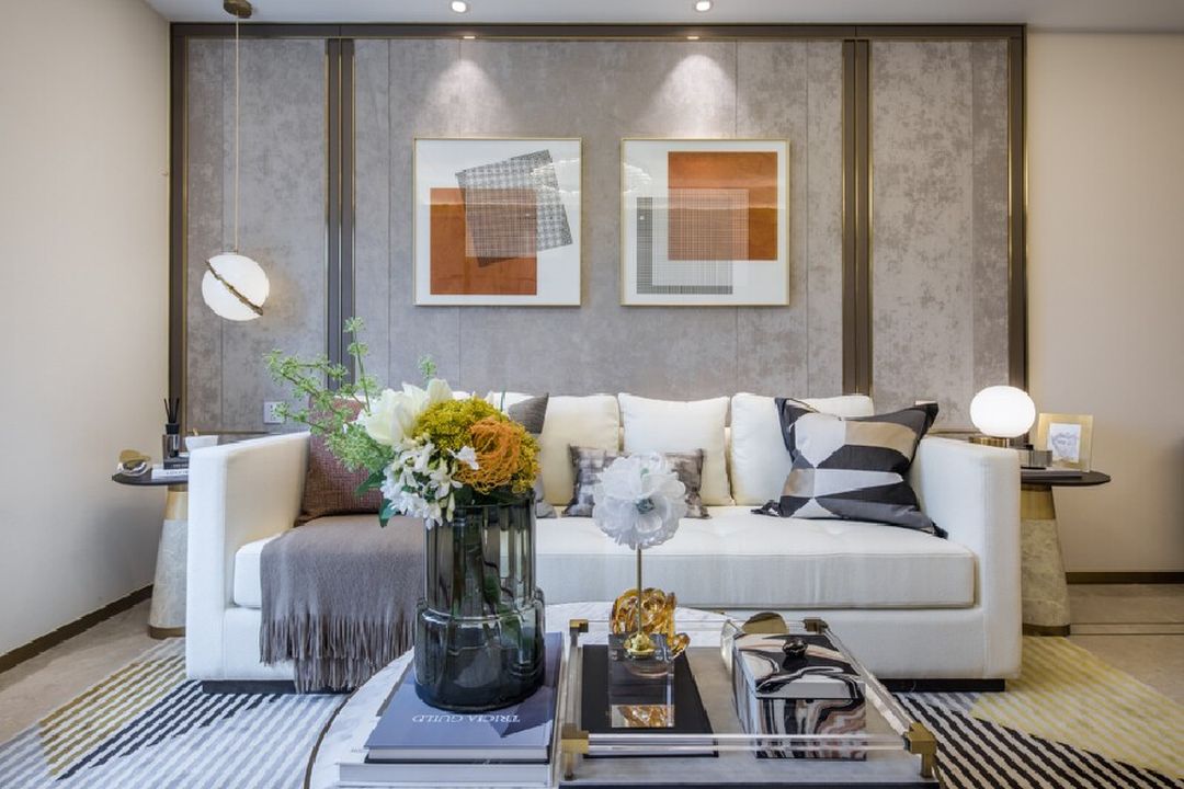 「家居设计」恰到好处的温柔轻奢，三户型品质美学家 | 圣易文装修效果图片_25