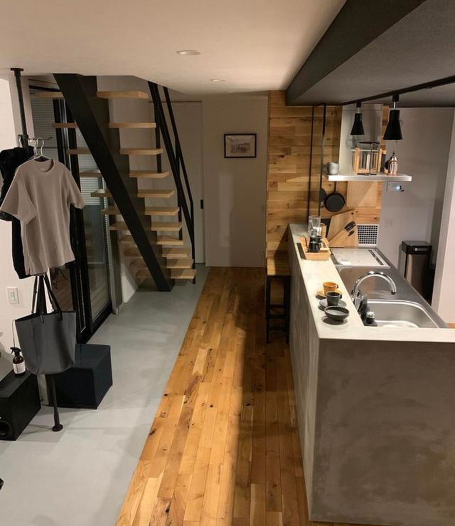日本自建小平房，一家人简简单单的生活，真好装修效果图片_2