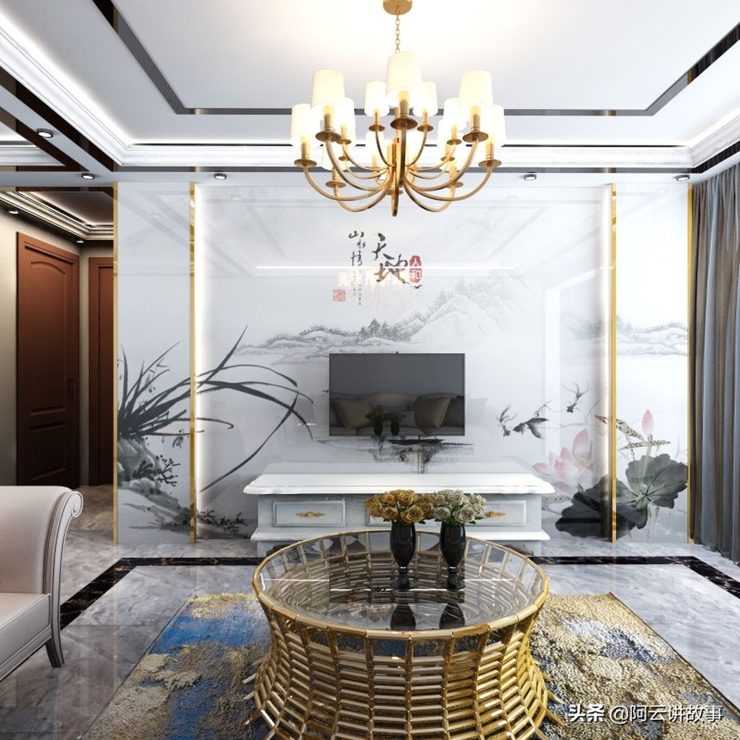 2020流行的背景墙效果图，确实不错哦装修效果图片_7