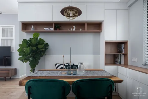 0928设计63平改三房《旖旎秘境》带你走进神秘的森林绿