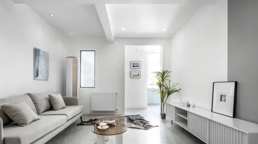 无主灯，开窗借光，100平老房18万整容式爆改（附色号参考）