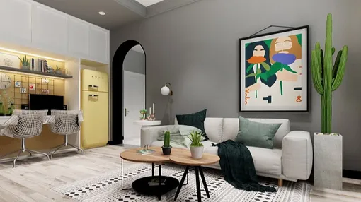 我见过最高级的秀恩爱，是给她一个家 ！    #家点颜色#