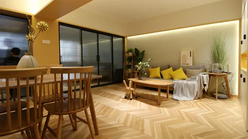 暖木白—打造温馨学区房