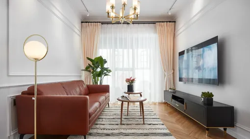 首发 I 禾舍设计 极简浪漫轻法式，典雅精致美宅