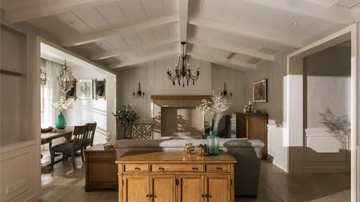 300㎡复古别墅，她把法式电影才有的设计装回家！