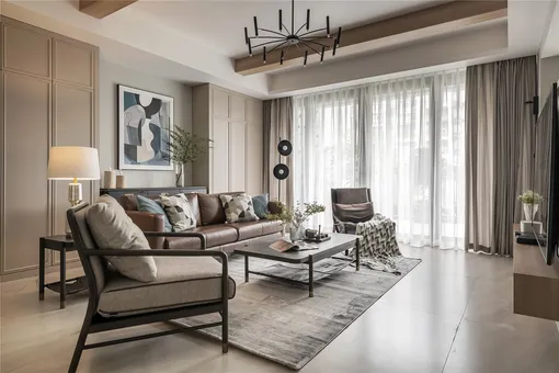 现代四居复式，一家人的简单时光