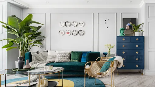 金属、丝绒、棉麻，她家装得才叫「仪式感」#多彩人家#