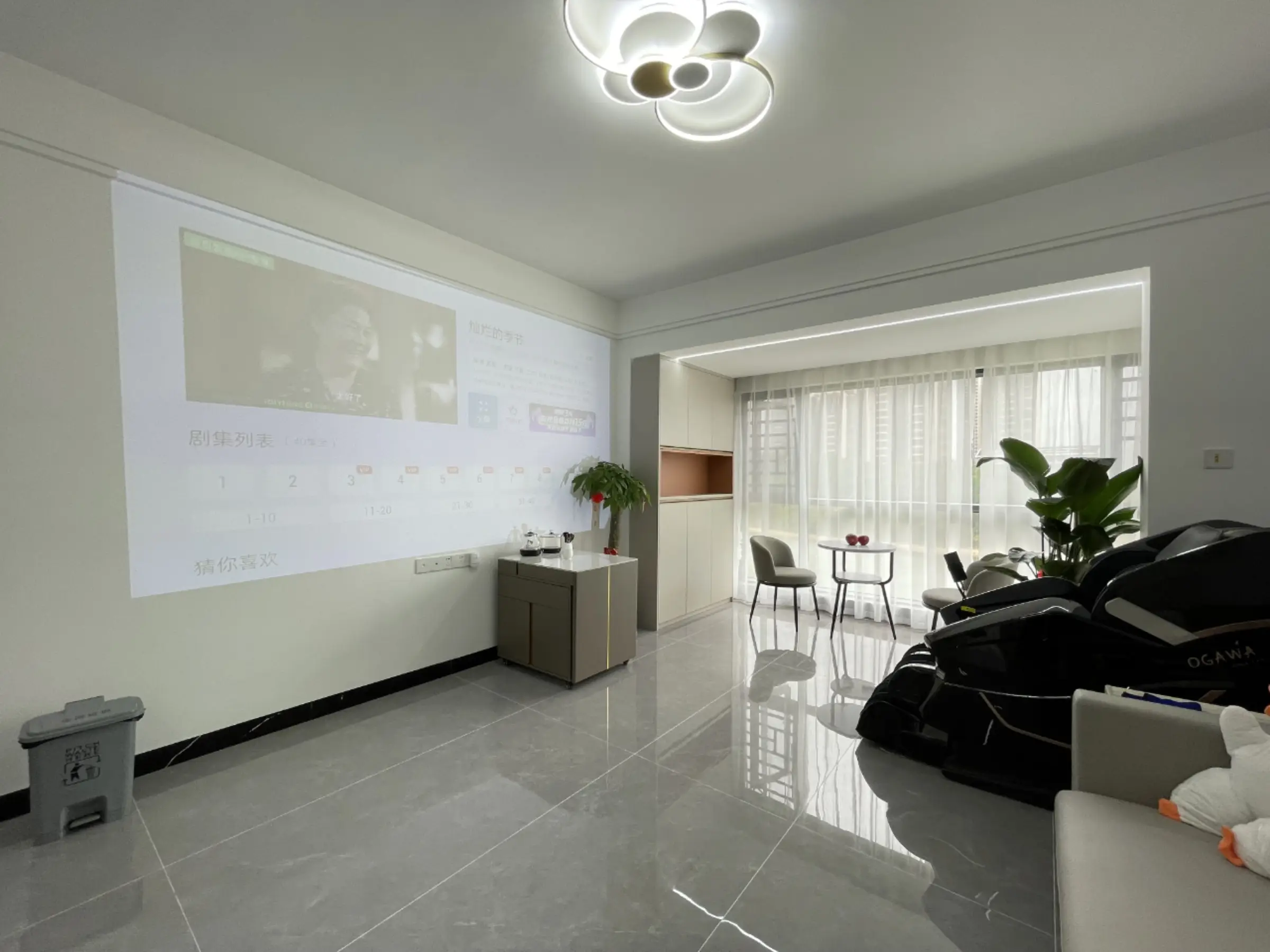 141平客厅设计，无背景墙无电视机高级感图片_3