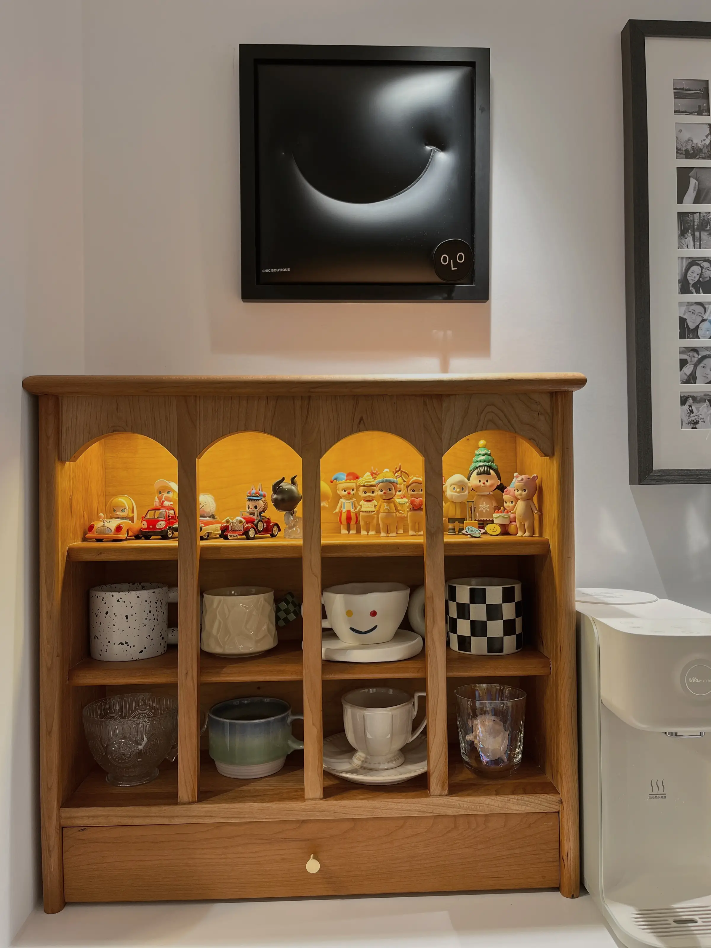 实木杯子收纳架🥰杯子控女孩子必备‼️图片_6