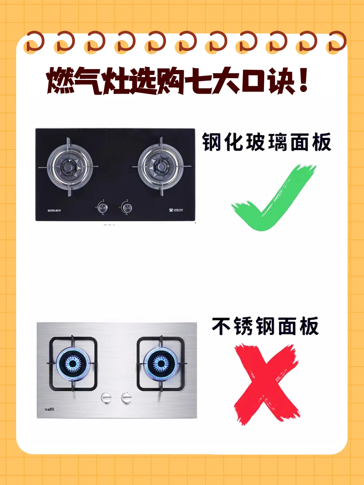 燃气灶怎么选？7大口诀，包学包会！图片_1