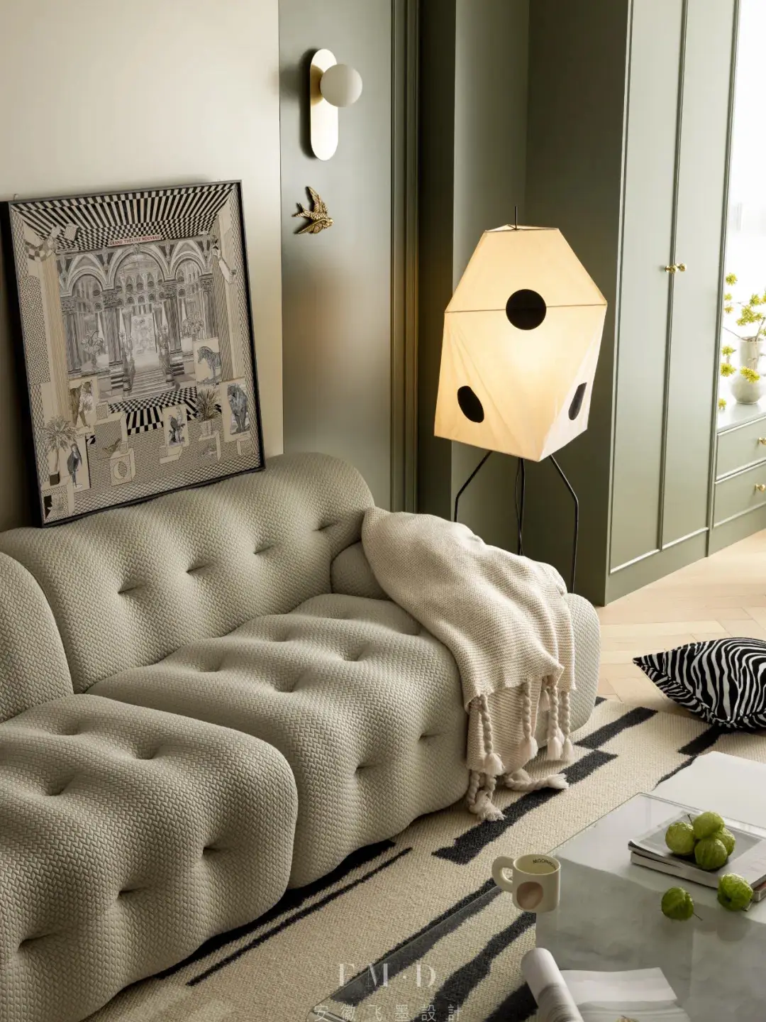 这么美的客厅，真的是精装房改出来了的！图片_5