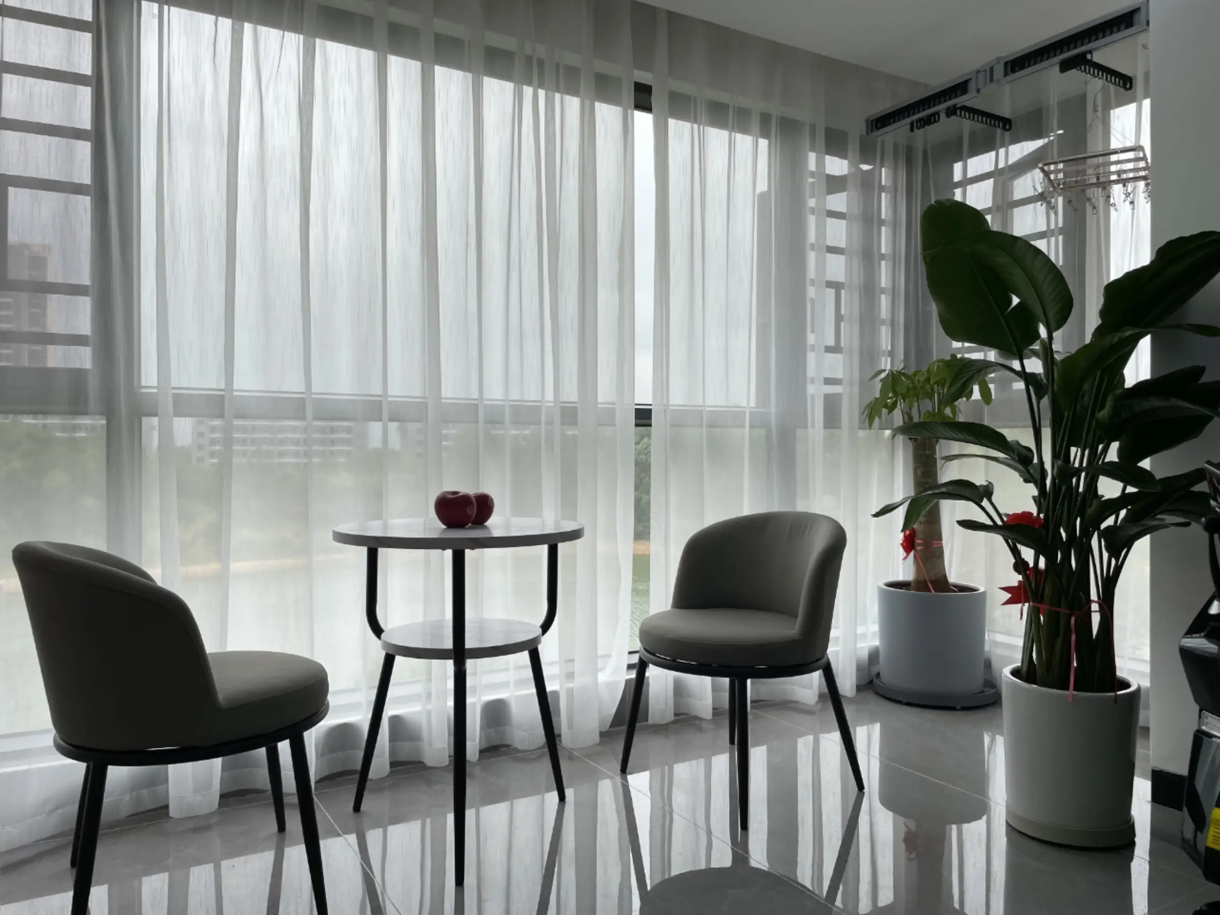 141平客厅设计，无背景墙无电视机高级感图片_1