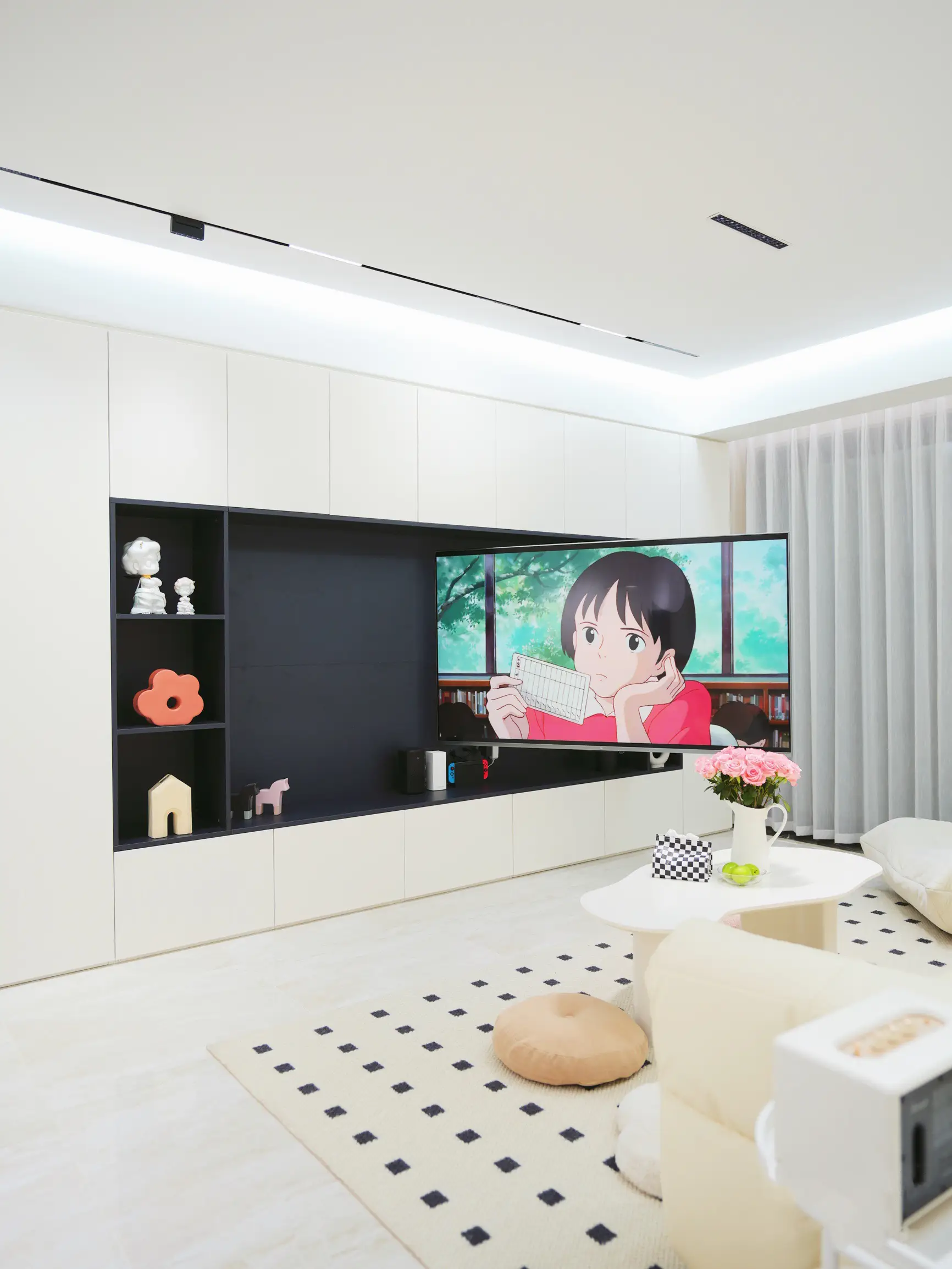 高颜值大储物电视柜我也拥有啦～图片_0