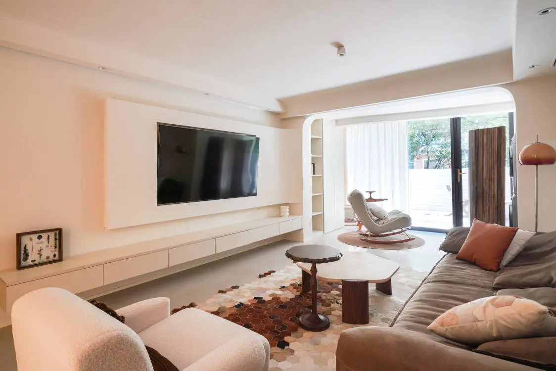 温馨奶油风客厅，颜值超高！图片_4