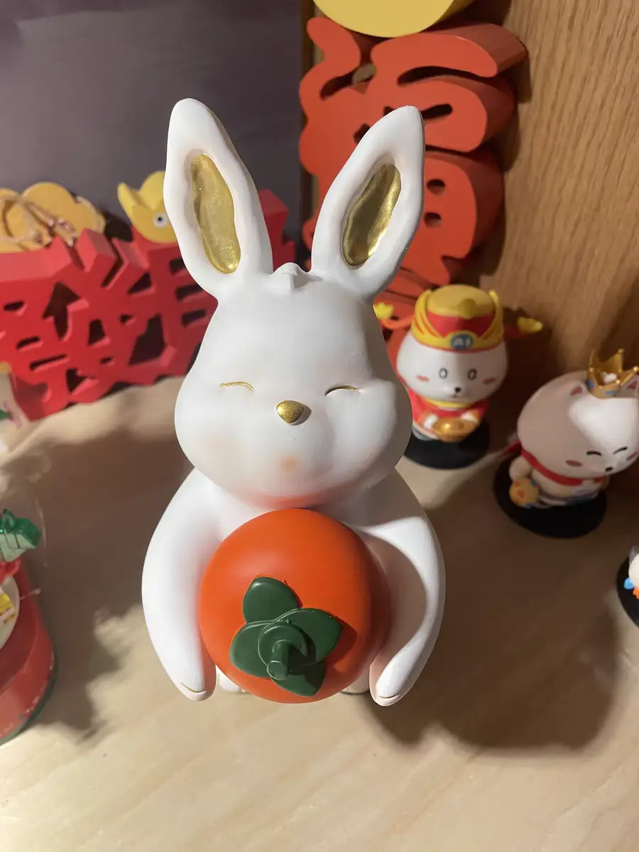 哇，爱了这对兔子🐰新年摆件图片_1