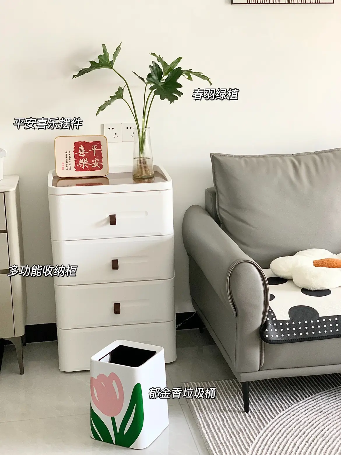 25平的小客厅！麻雀虽小 五脏俱全！图片_4