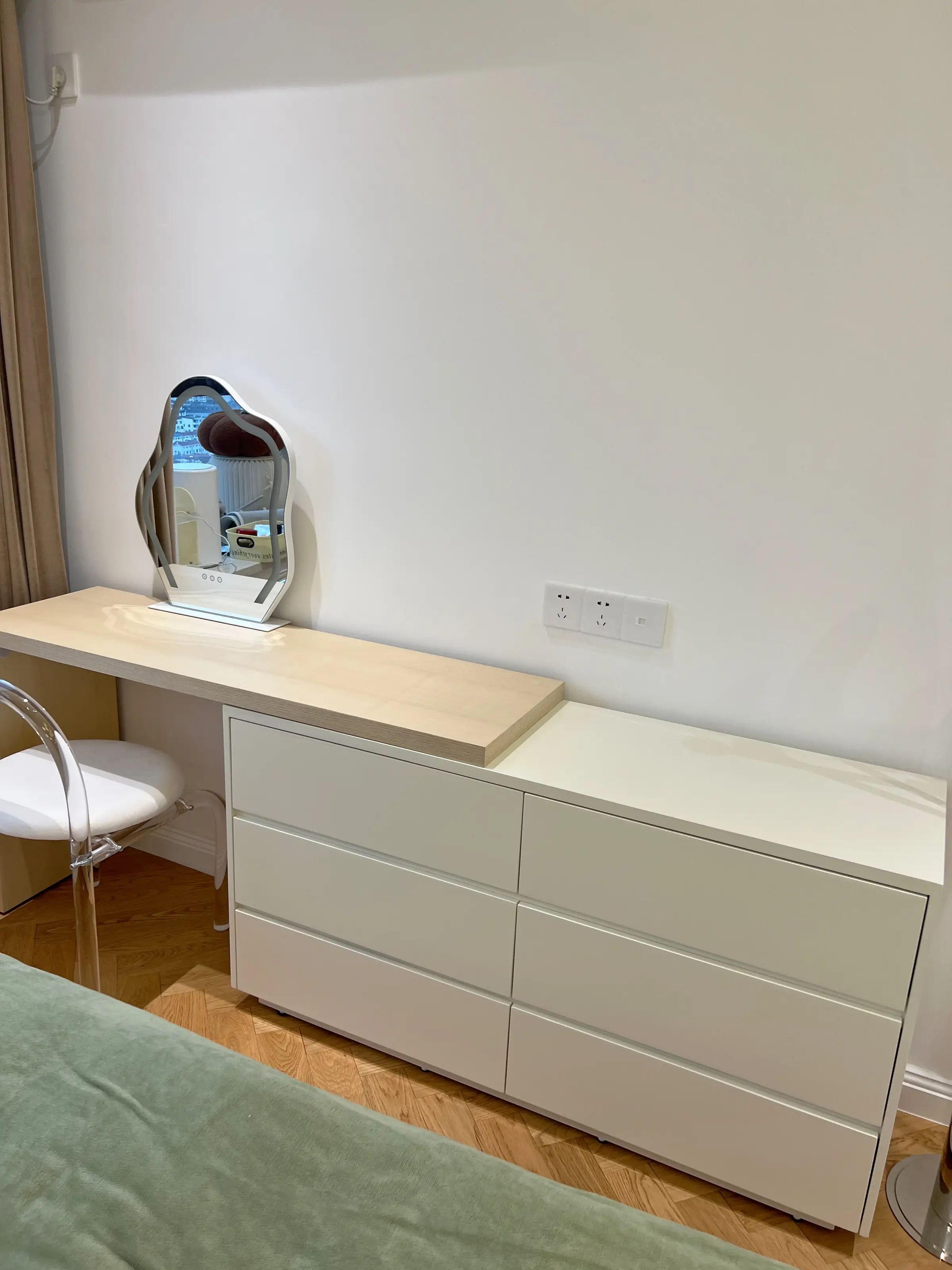 别划走！床尾斗柜化妆桌一体收纳也太强大了图片_5