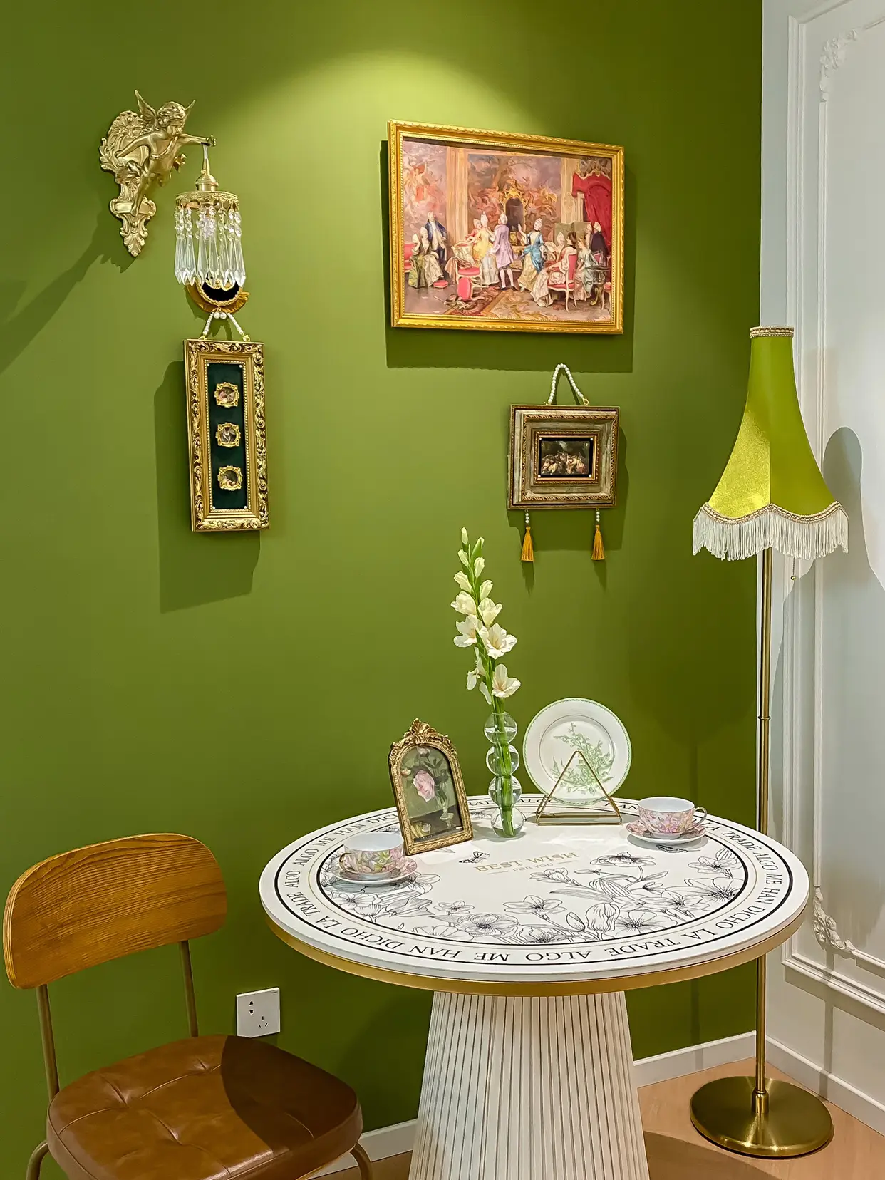 这可能是最适合法式的墙面色了！没有之一图片_3