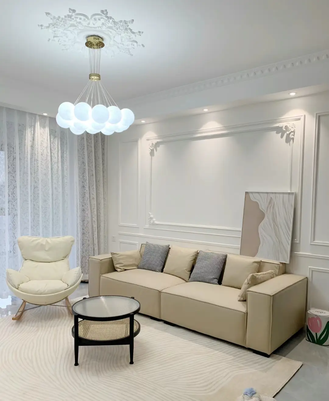 闺蜜送的电视柜，真好看图片_3