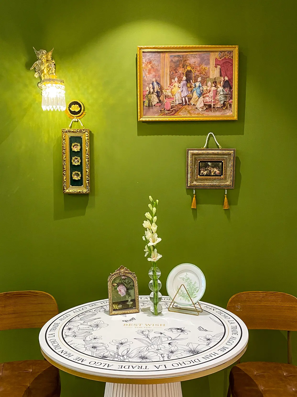 这可能是最适合法式的墙面色了！没有之一图片_2