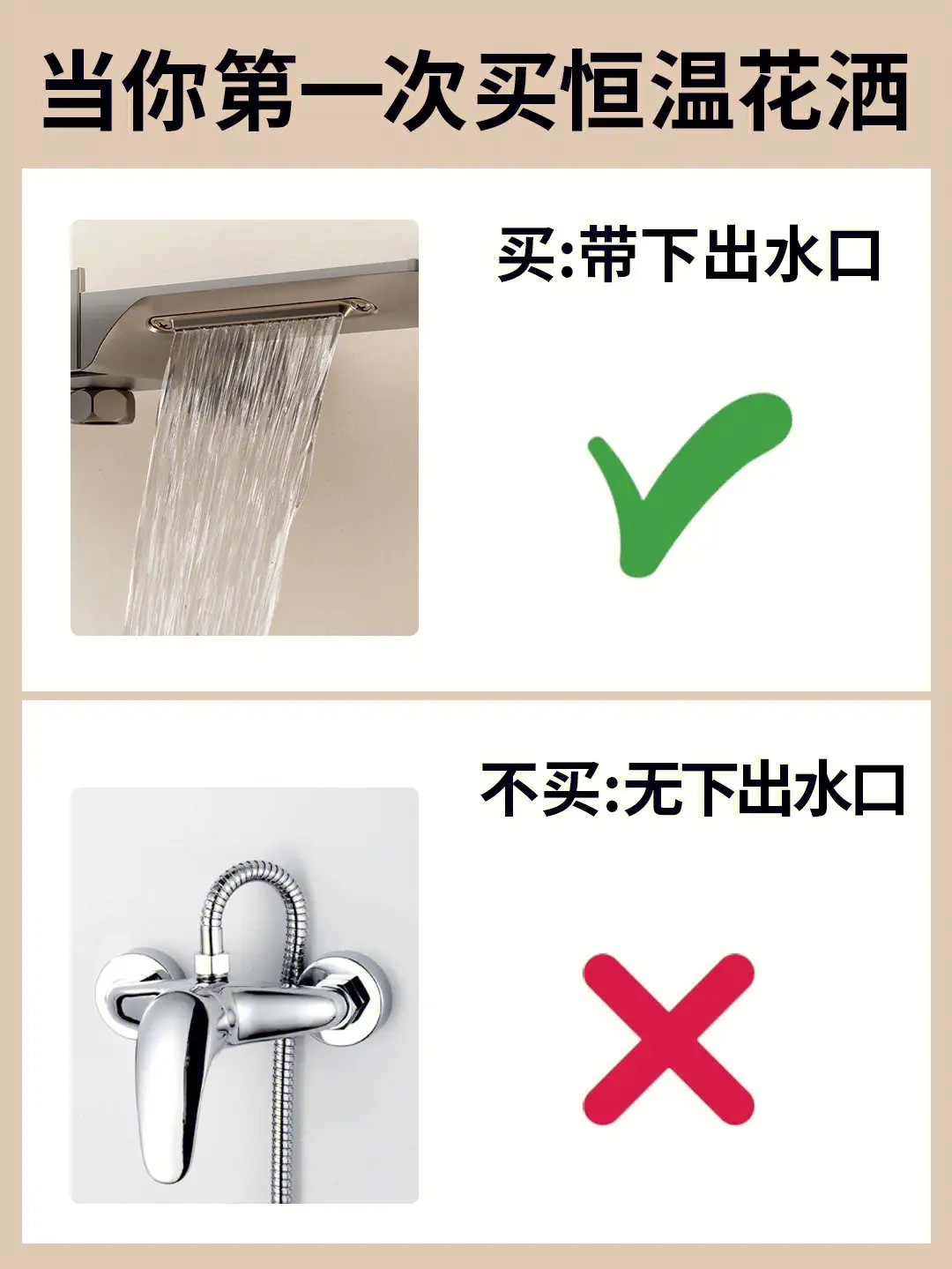 给第一次买恒温花洒朋友的忠告⚠️⚠️图片_6