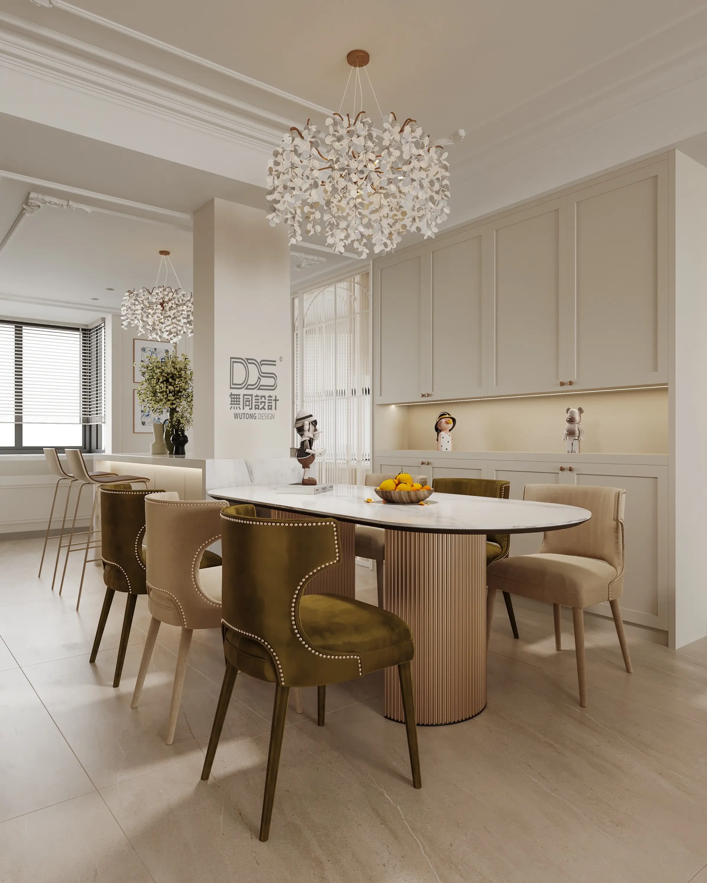 住在这个法式风的家，感觉一举一动都很优雅图片_2