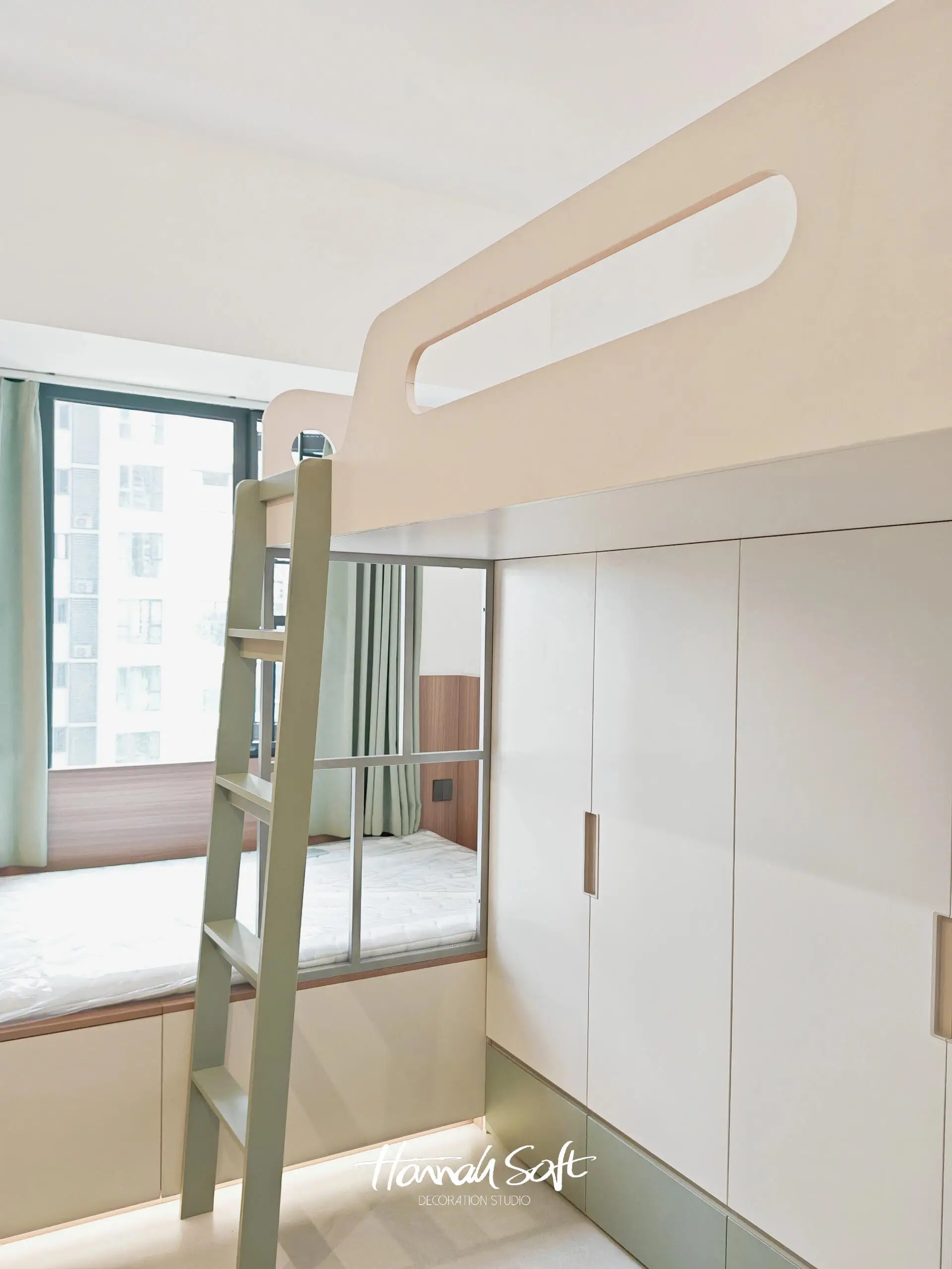 两个孩子住一间房？高低床让你省心又省力图片_3