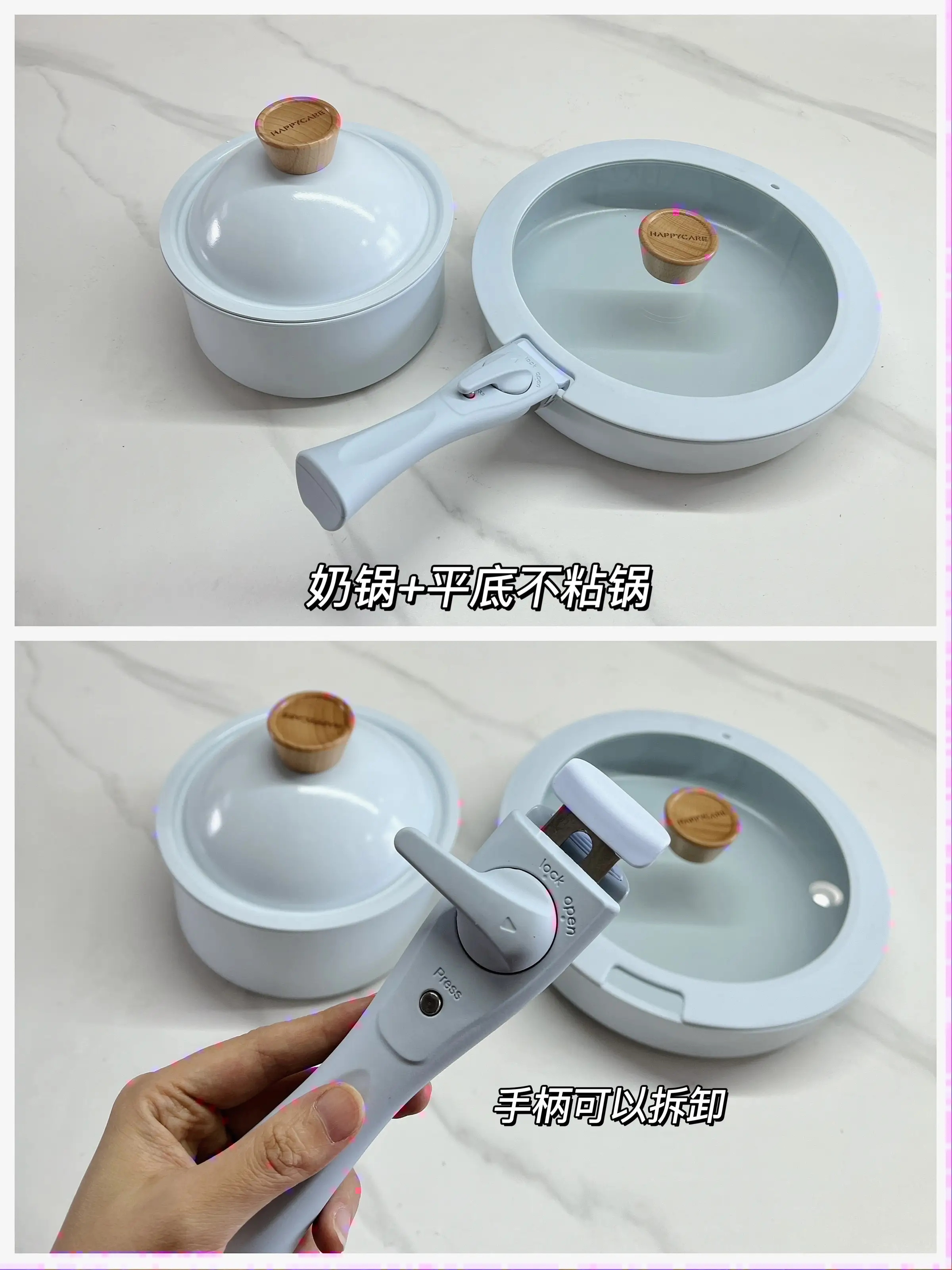 高颜值锅具大集合｜晒晒我家的莫兰迪色锅具图片_1