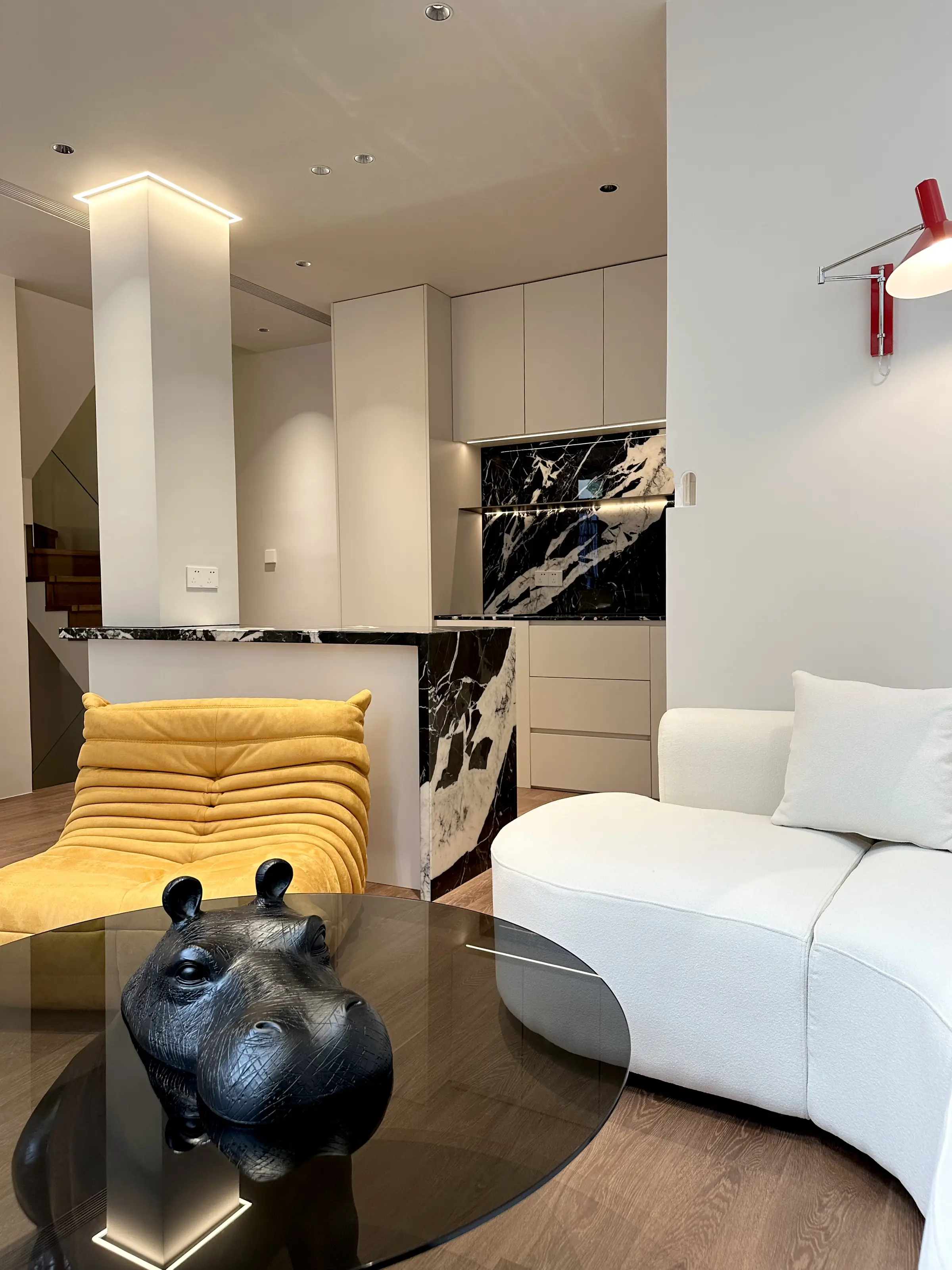 河马茶几|我家的“怪东西”图片_2