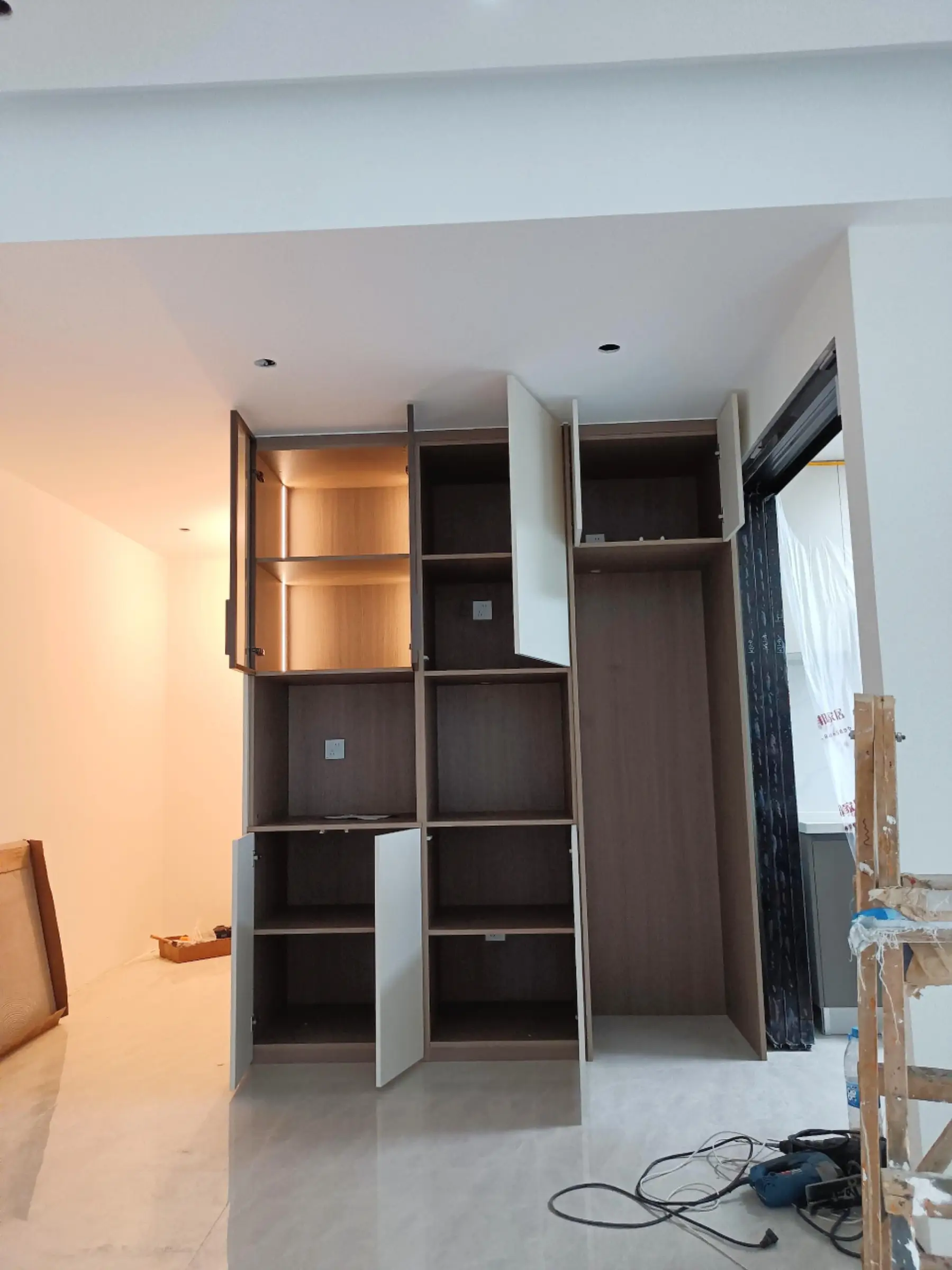 成都金牛区｜全屋定制安装工地实拍图片_5