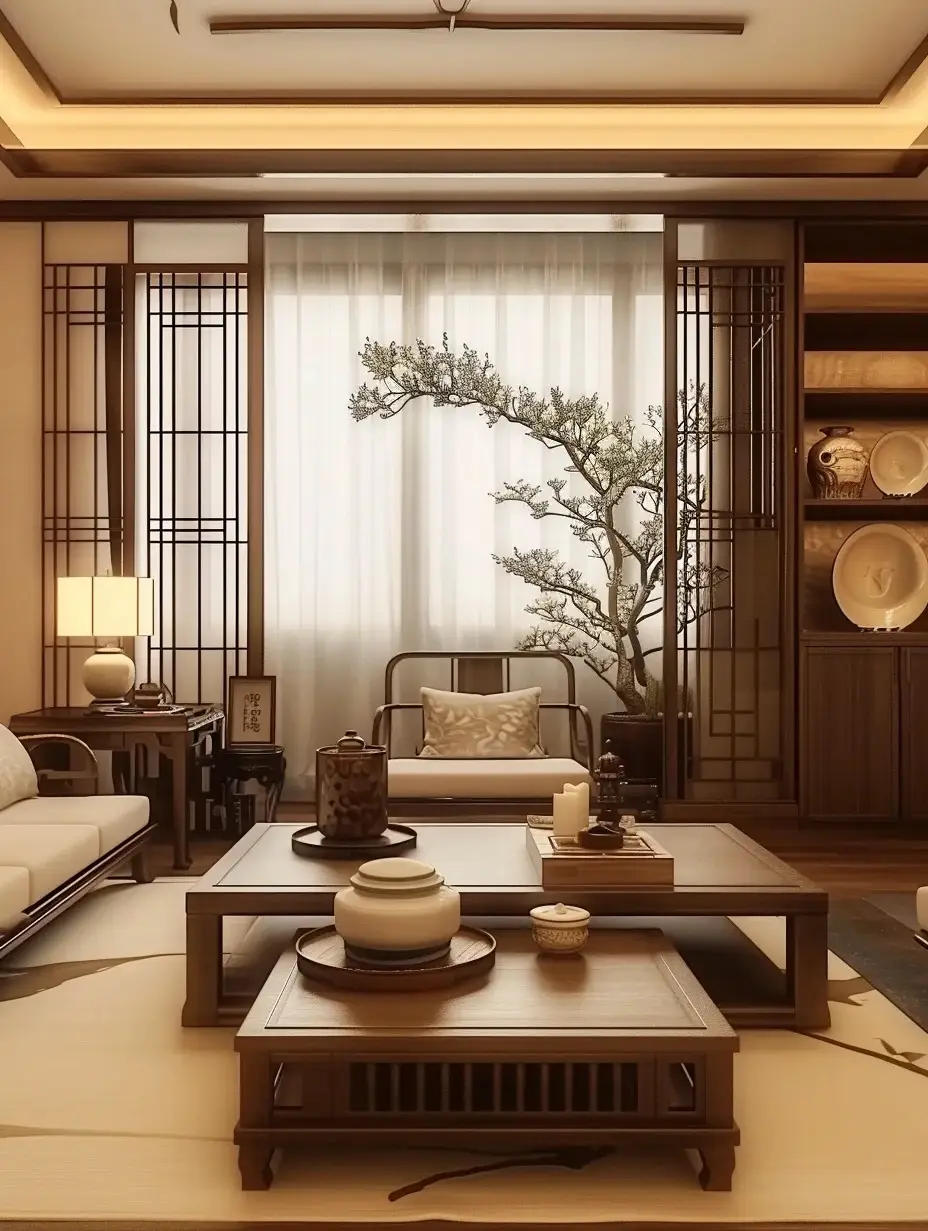 新中式才是显贵的榜首👍豪宅感为何如此强烈图片_7