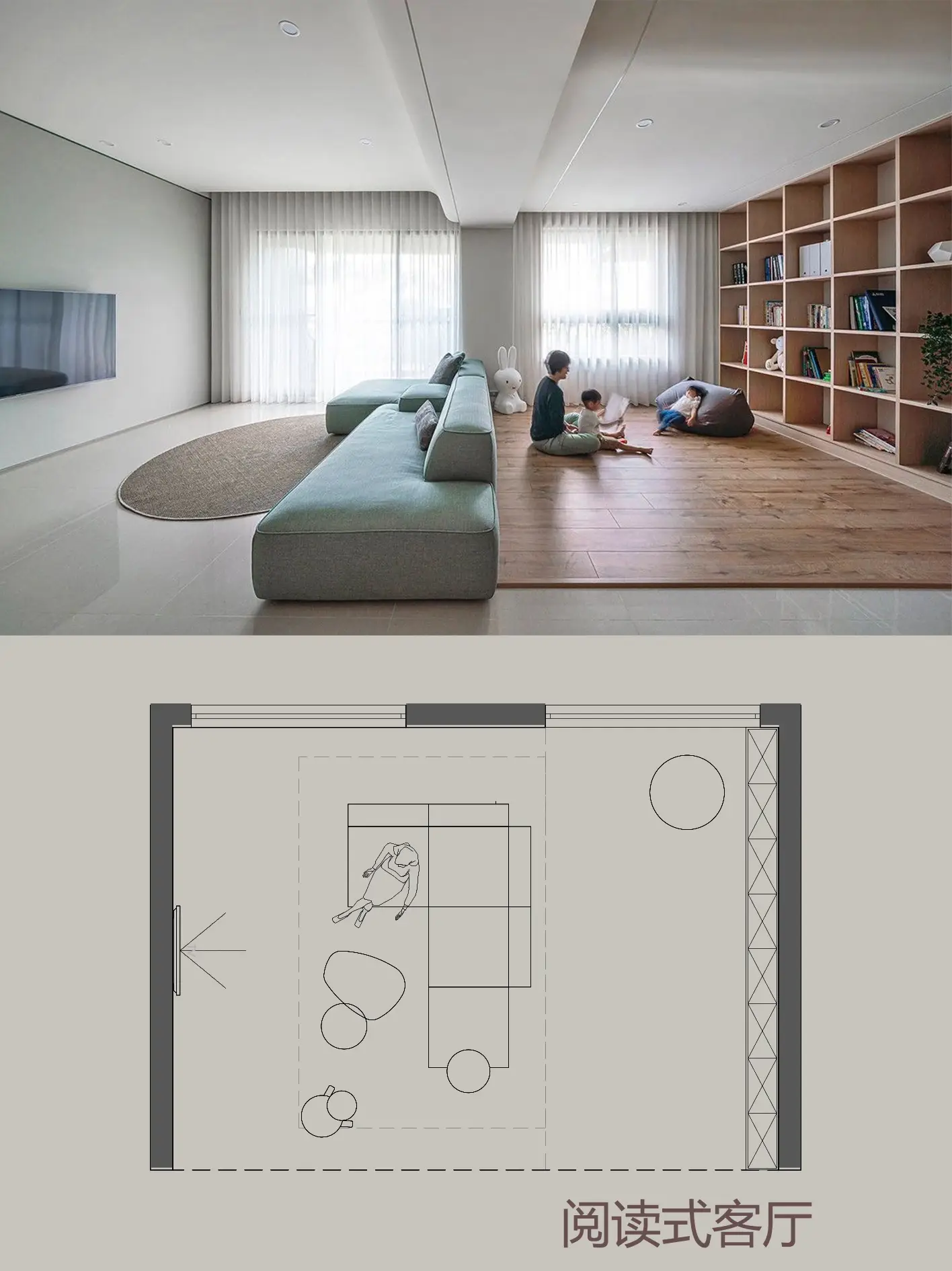 六种功能性客厅，总有一款适合你图片_3