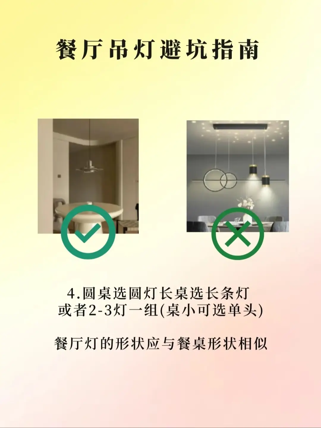 餐厅吊灯避坑指南图片_3