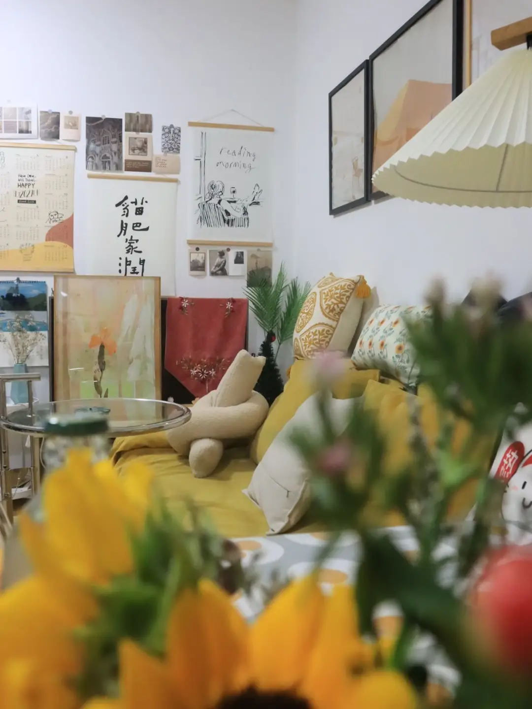 深圳50平两居室：2人2猫夏日生活图片_2