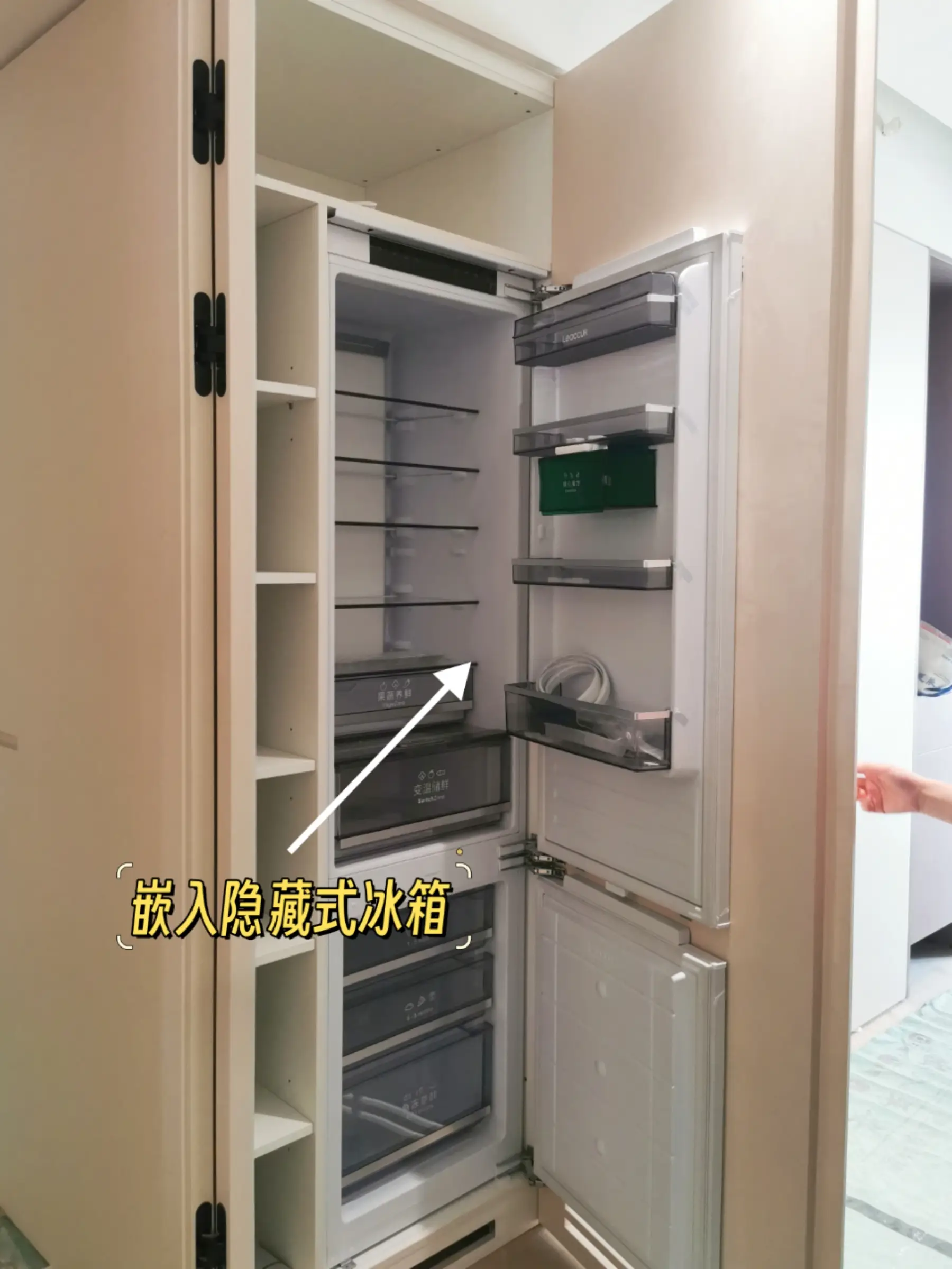 💥工地篇：“多功能”背景墙配超高宽柜门✨图片_3