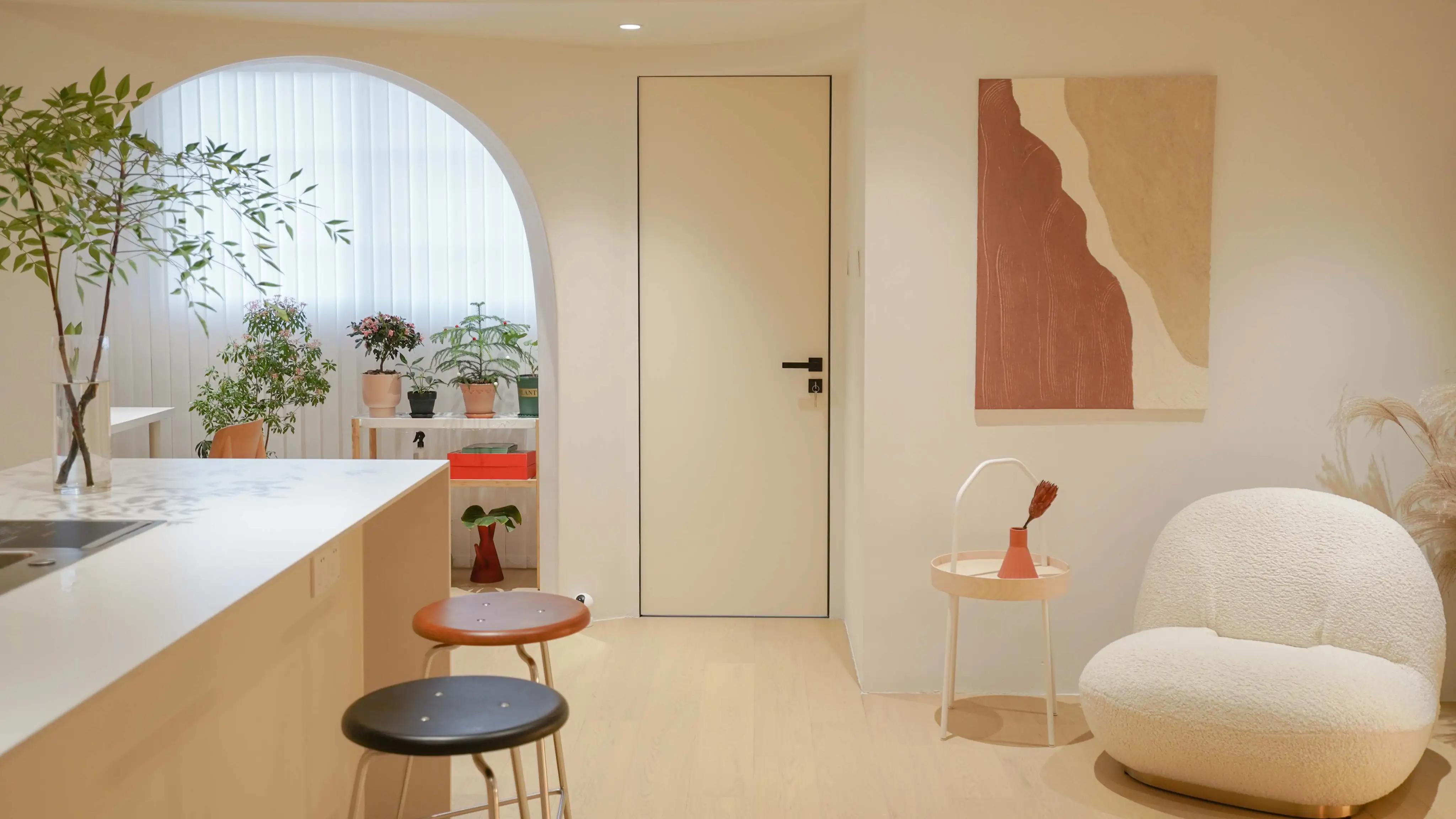 CREAM HOME | 大胆的改变，小屋也能是大平层