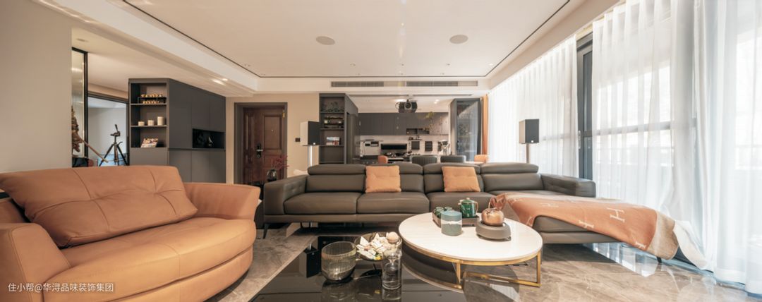 无主灯设计客厅大巧不工最简单的才是最经典的(图6)