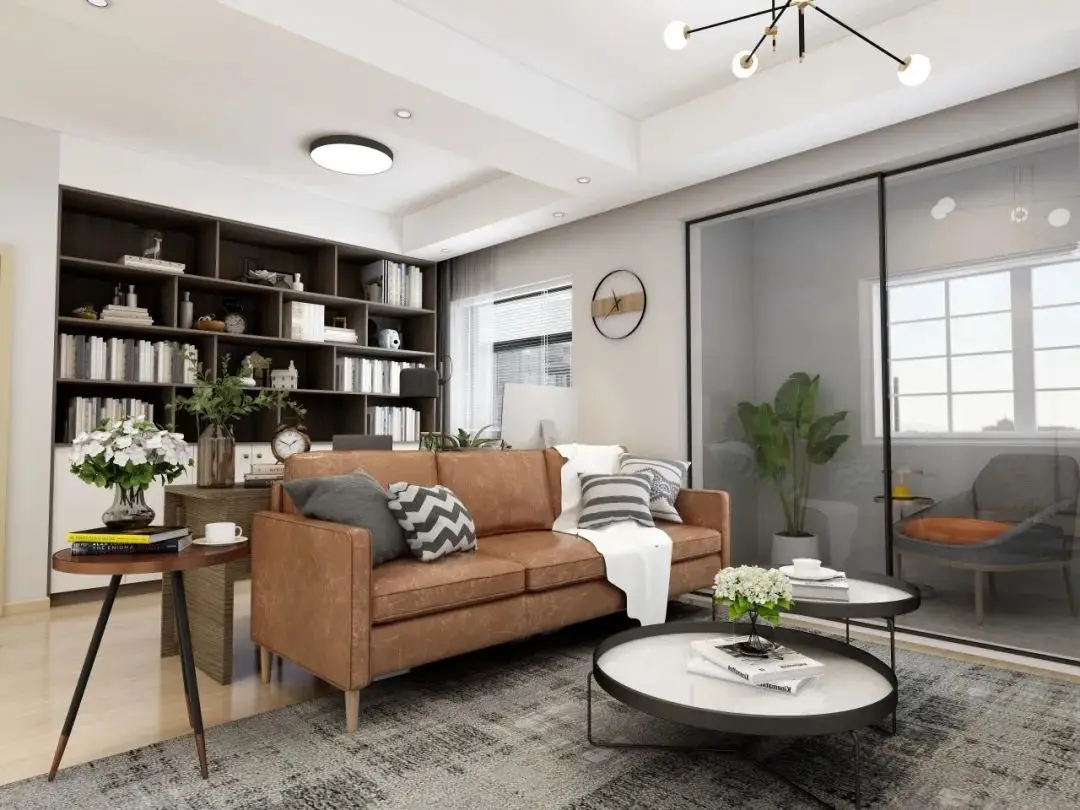 没有电视的客厅，还可以这样设计图片_1