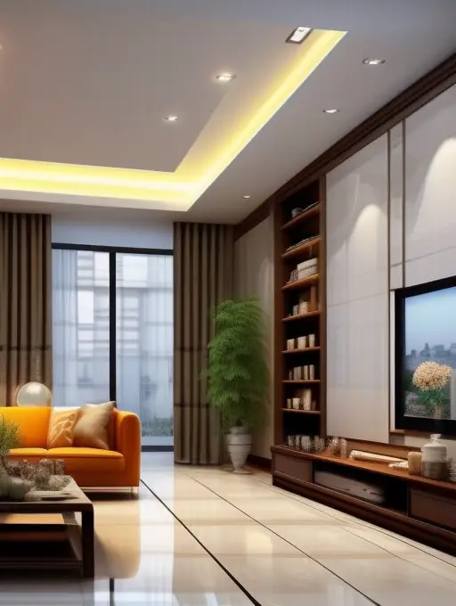 让客厅的每一块地砖都闪烁着属于家的光芒图片_5