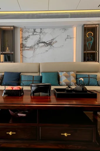 双珑原著188㎡新中式私宅，雅致自然大气