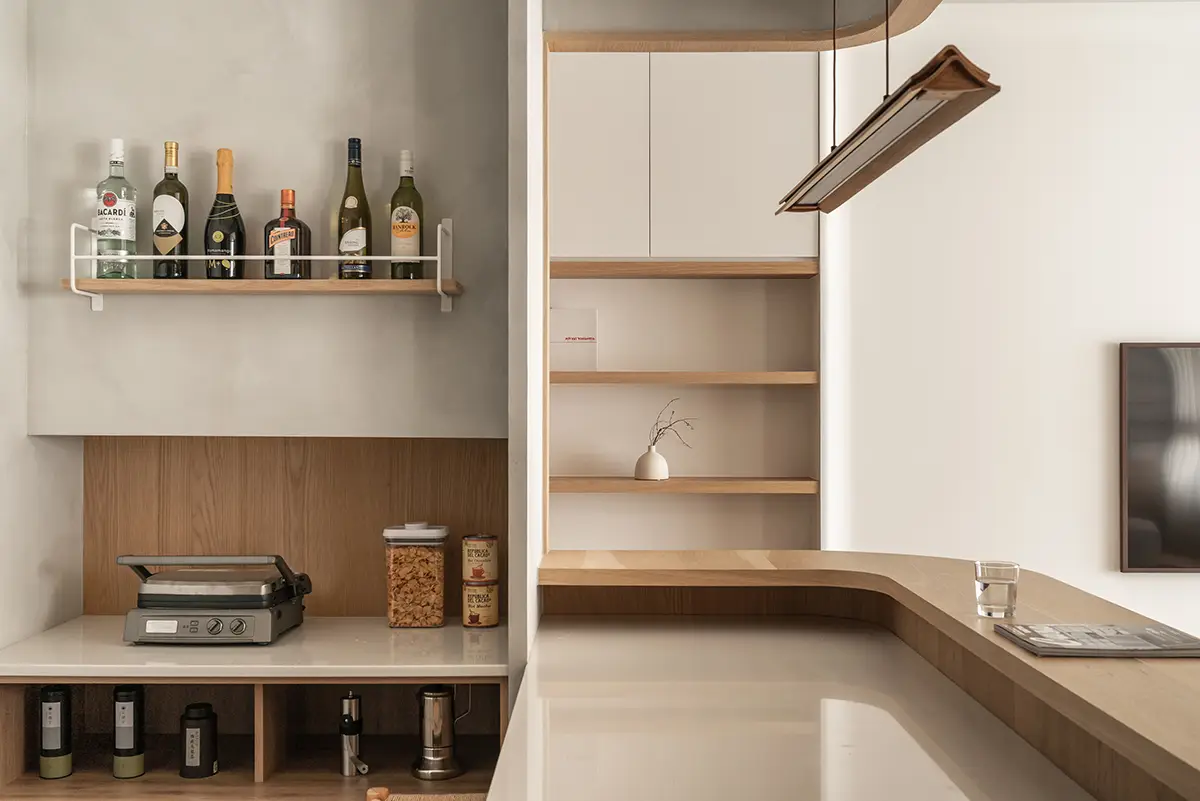 保留中岛台，料理台面内衬图片_2