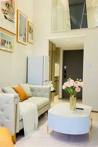 小户型也能有高级感！47平米轻奢风装修