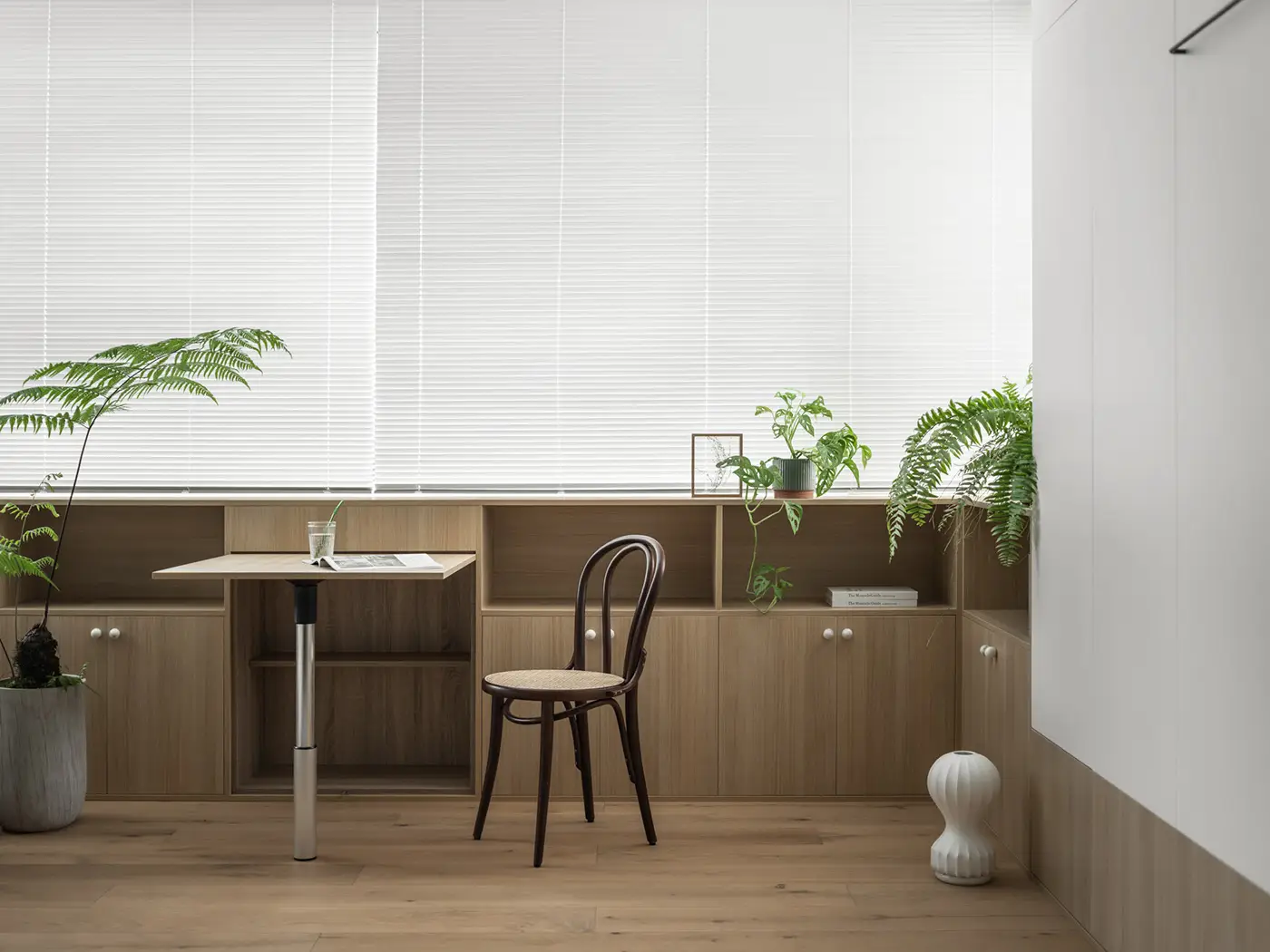 小户型原木风客厅，空间虽小细节不少！图片_3