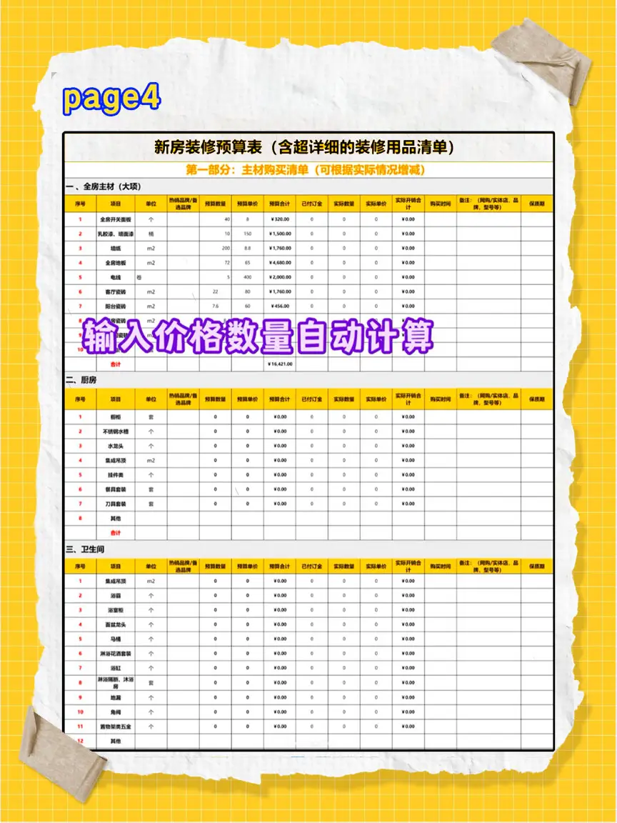 🛠️装修进度控制指南！装修采购时间表详解🔍图片_4