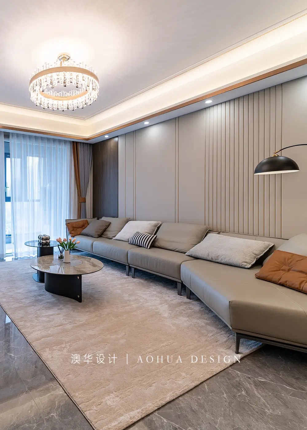 ✨现代轻奢风客厅，优雅生活的艺术宣言🎨图片_0
