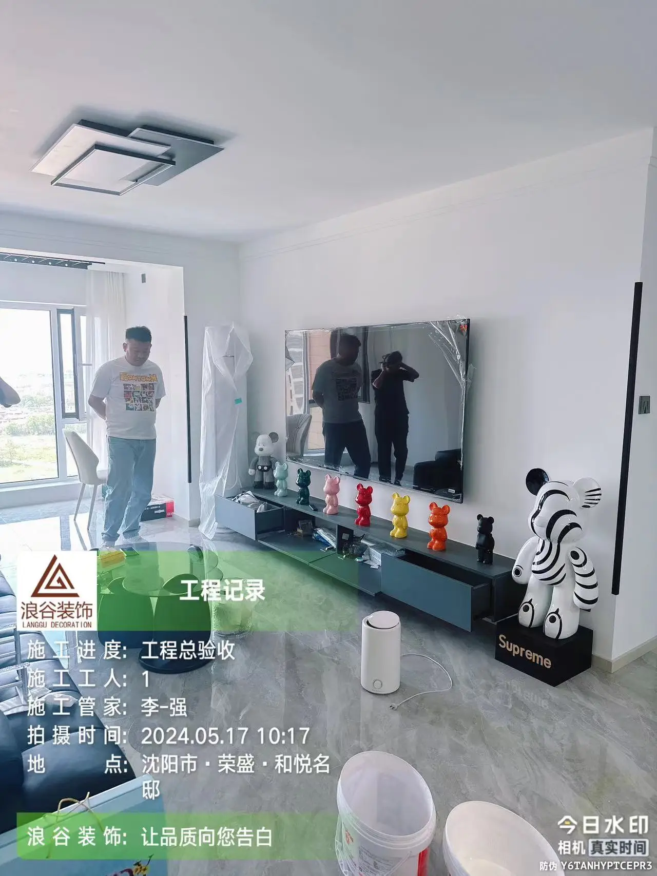 和悦名邸实景竣工，黑白搭配简约干净不过时图片_5